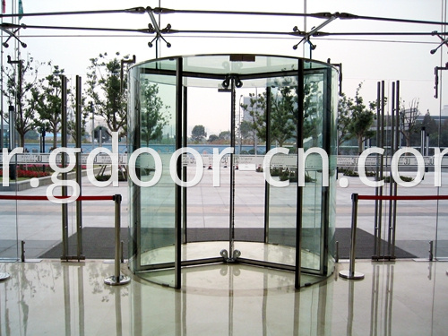 All Glass Revolving Doors for Business Buildings